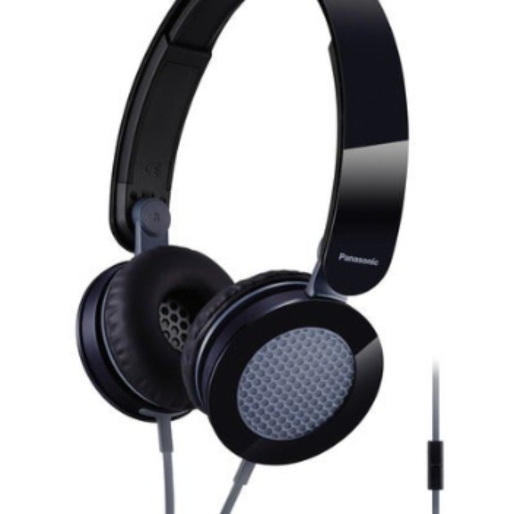 Panasonic Sound Rush On-Ear Stereo Headphones RP-HXS200M